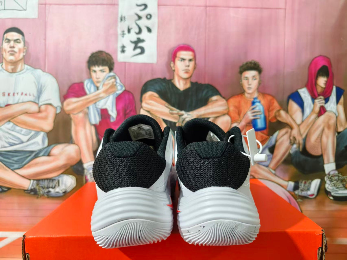 Nike Basketball Shoes White Black Red