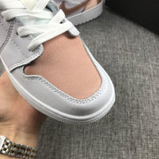 Air Jordan 1 Mid Rose Gold White Sneakers 555112-190