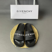 Givenchy Slide Sandals with Graphic Strap