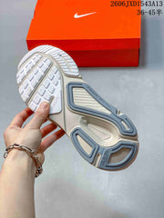 Nike Structure Plus Running Shoes in White and Pale Green