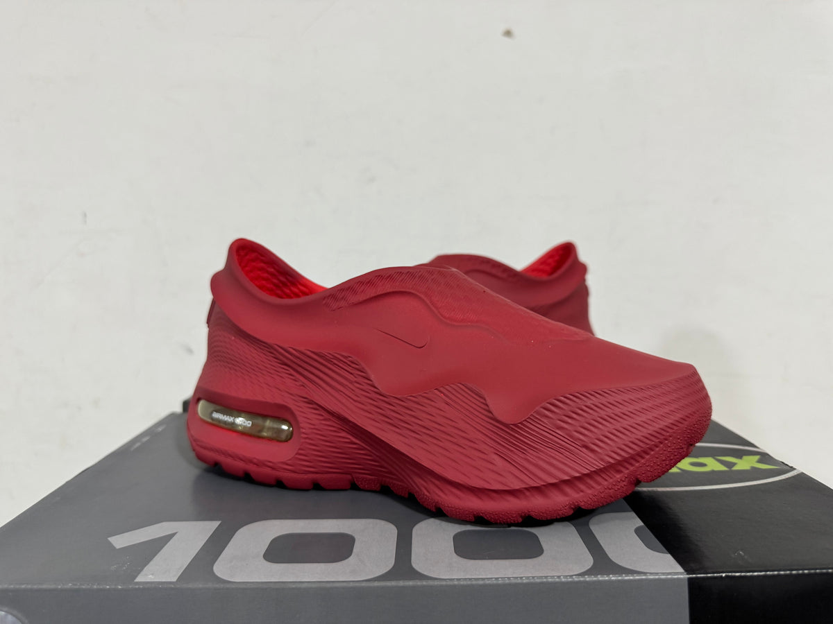 Nike Air Max 1000 Burgundy Slip-On Sneakers