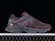 New Balance 9060 BCG Sneakers in Burgundy and Grey