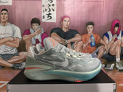 Nike Basketball Sneakers Grey Blue