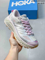 HOKA Mafate Speed 4 Lite Trail Running Shoes, Silver Pink