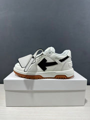 Off-White Out Of Office White Black Low-Top Sneakers