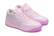 Nike 873-19 Pink Mid-Top Sneakers