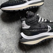Nike VaporWaffle DH9186-001 Black and White Sneakers