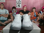 Nike Basketball Sneakers White Gray