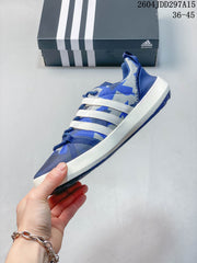 Adidas Terrex CC Boat Water Shoes, Blue and White