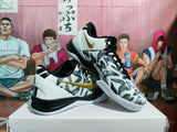 Nike GIGI 2 Basketball Sneakers White Black Gold