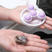 Reusable Washing Machine Lint Filter Balls, Captures Hair, Lint & Debris Effortlessly