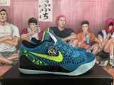 Nike Basketball Sneakers Blue Green Black
