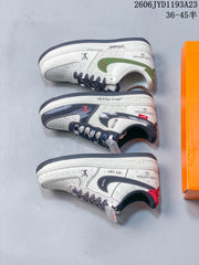 Nike Air Force 1 Low Louis Vuitton-Style Sneakers