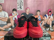 Adidas Basketball Sneakers Red Black