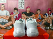 Nike White and Black Basketball Sneakers