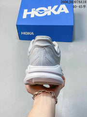 HOKA Bondi 9 Running Shoes, White, Style 1162011