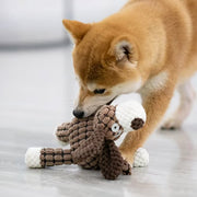 Durable Plush Dog Toy | Squeaky Chew Toy for Aggressive Chewers