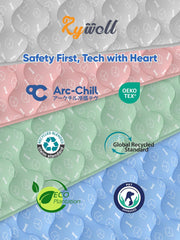 Dog Cooling Mat – Self Cooling Pad for Dogs, Pet Cooling Bed for Summer Heat Relief