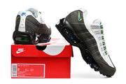 Nike Air Max 95 Sneakers White Charcoal Volt Blue
