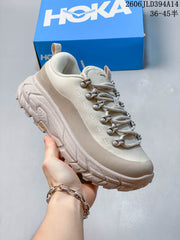 HOKA Tor Summit Low-Top Sneakers in Cream