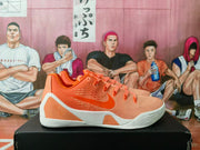 Nike Orange Gradient Basketball Sneakers