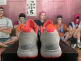 Nike Zoom Basketball Sneakers Blue White Orange