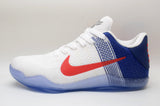 Nike Kobe 11 Team USA Basketball Shoes White Blue Red
