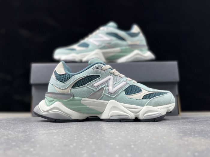 New Balance U9060FG Sneakers in Mint Green and White