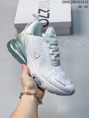 Nike Air Max 270 Sneakers White and Teal