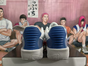 Nike Basketball Shoes White Blue Red