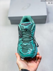 ASICS GEL-KAYANO 14 Teal Mesh Running Sneakers