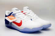 Nike Kobe 11 Team USA Basketball Shoes White Blue Red