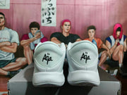 Nike A'ja White and Black Basketball Sneakers