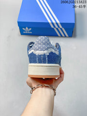 Adidas Campus 00s Denim Low-Top Sneakers, Blue