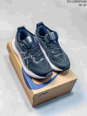 ASICS GEL-KAYANO Running Shoes in Navy and White