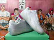 Jordan White Basketball Sneakers