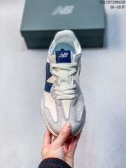 New Balance 327 Retro Sneakers in Cream, Gray and Navy