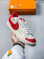Nike Blazer Low '77 Jumbo Sneakers, Embossed Pattern
