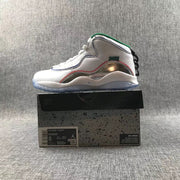 Air Jordan 10 Retro Wings White Multicolor Sneakers