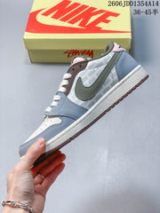 Nike Air Jordan 1 Low Travis Scott DIY Custom Sneakers