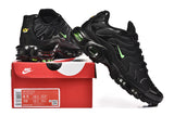 Nike Air Max Plus Sneakers Black and Volt
