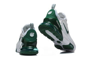 Nike Air Max 270 Sneakers White and Dark Green