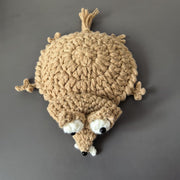Handmade Crochet Frog Coaster | Cute Mug Hugger Cup Mat