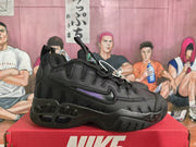 Nike Black and Purple Sneakers