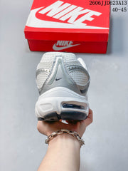 Nike Air Max Moto 2K White Silver Running Sneakers 354491-002