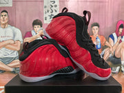 Nike Red and Black High-Top Sneakers