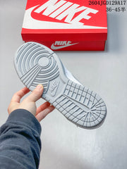 Nike Big Low Men's Low-Top Sneakers, White and Grey