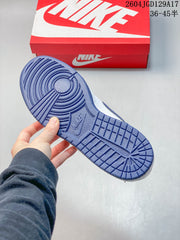 Nike Big Low Men's Low-Top Sneakers White Blue 355152-04