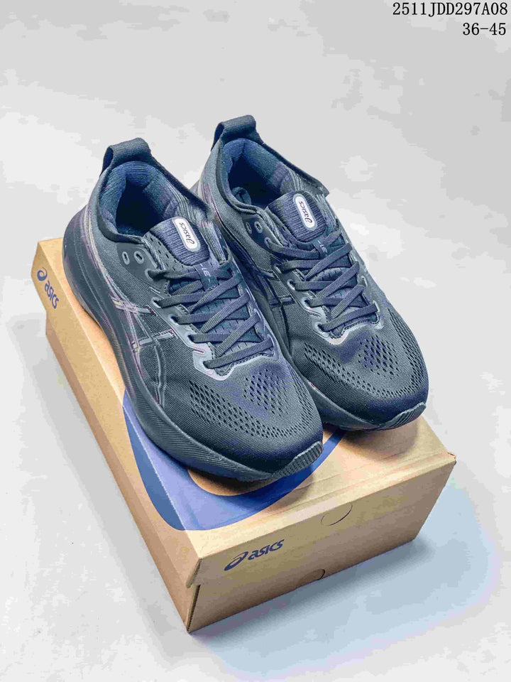 ASICS GEL-KAYANO Black Running Sneakers 2511JDD297A08