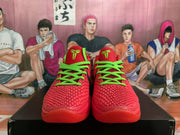 Nike Reverse Green Hornet Basketball Sneakers Red Green